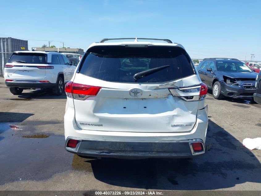 2017 TOYOTA HIGHLANDER LIMITED - 5TDDZRFH9HS365813