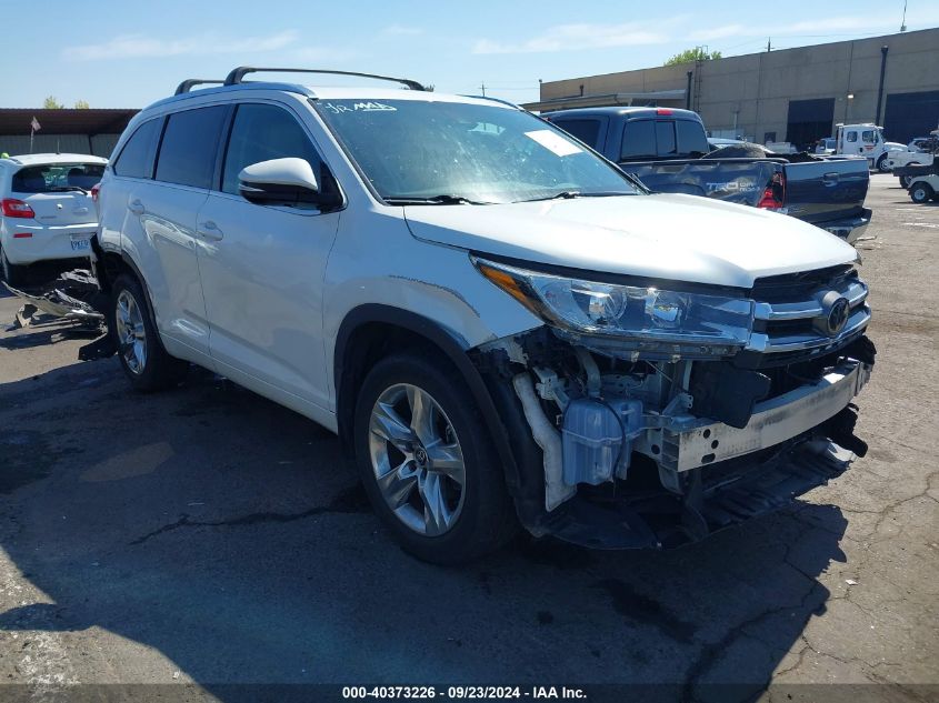 5TDDZRFH9HS365813 2017 TOYOTA HIGHLANDER - Image 1