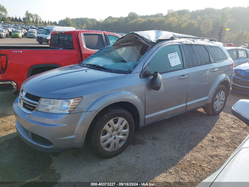 2016 Dodge Journey Se VIN: 3C4PDCAB7GT199159 Lot: 40373227