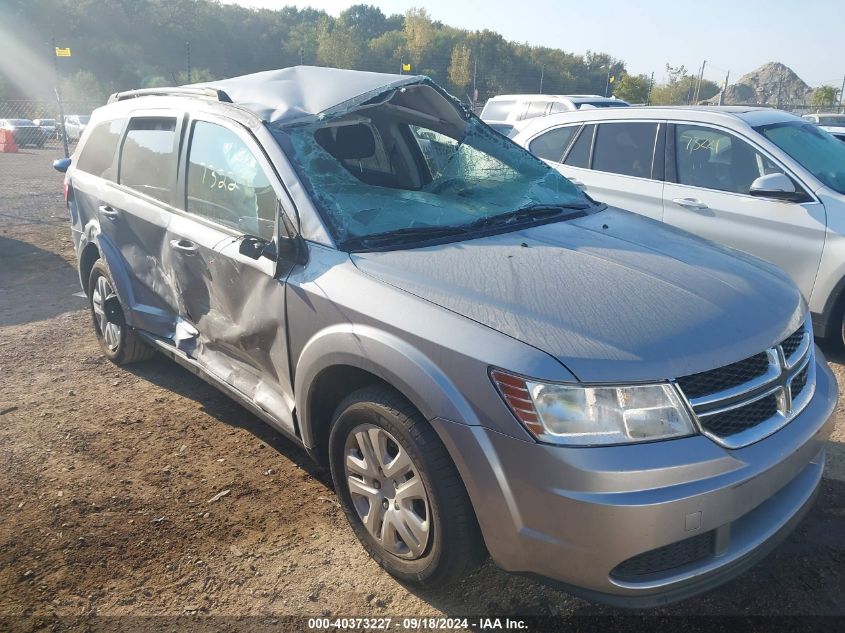 2016 Dodge Journey Se VIN: 3C4PDCAB7GT199159 Lot: 40373227