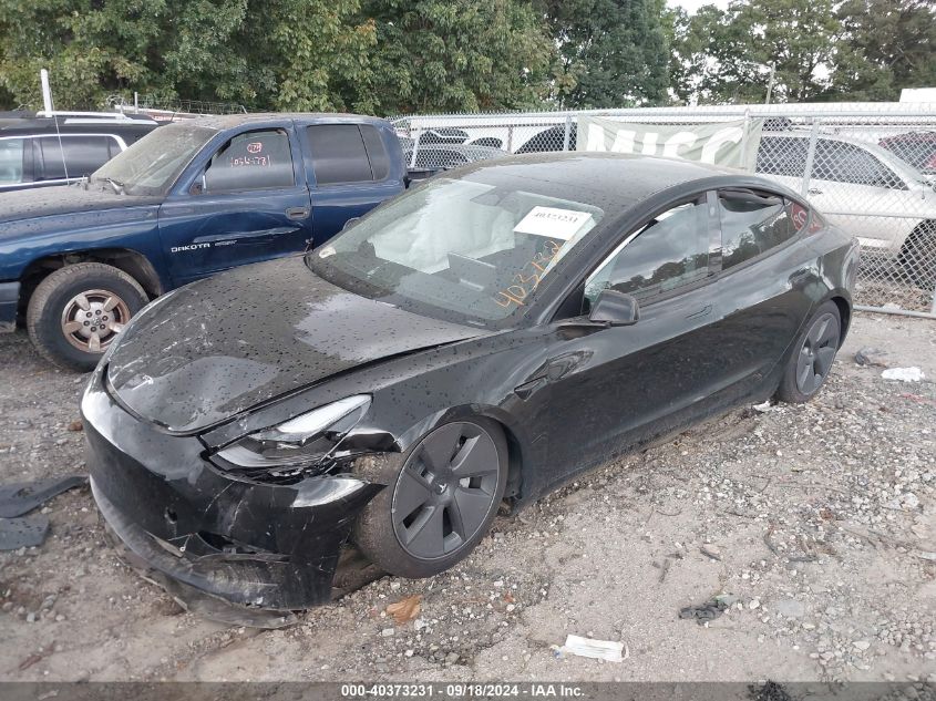 5YJ3E1EA5PF638472 2023 TESLA MODEL 3 - Image 2