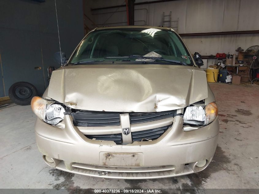 2005 Dodge Grand Caravan Sxt VIN: 2D4GP44L85R324206 Lot: 40373236