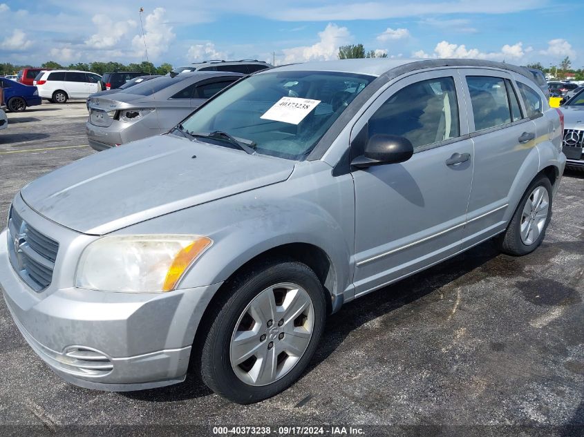 2007 Dodge Caliber Sxt VIN: 1B3HB48B37D115836 Lot: 40373238