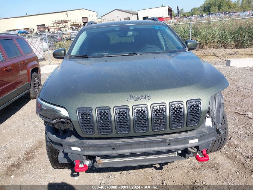 2019 Jeep Cherokee Trailhawk 4X4 VIN: 1C4PJMBX6KD389591 Lot: 40373300