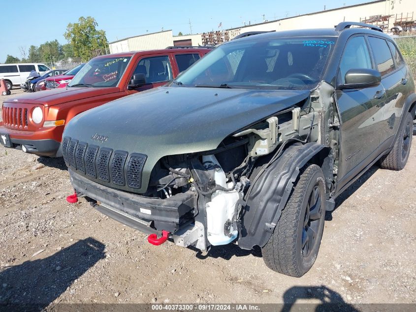 2019 Jeep Cherokee Trailhawk 4X4 VIN: 1C4PJMBX6KD389591 Lot: 40373300