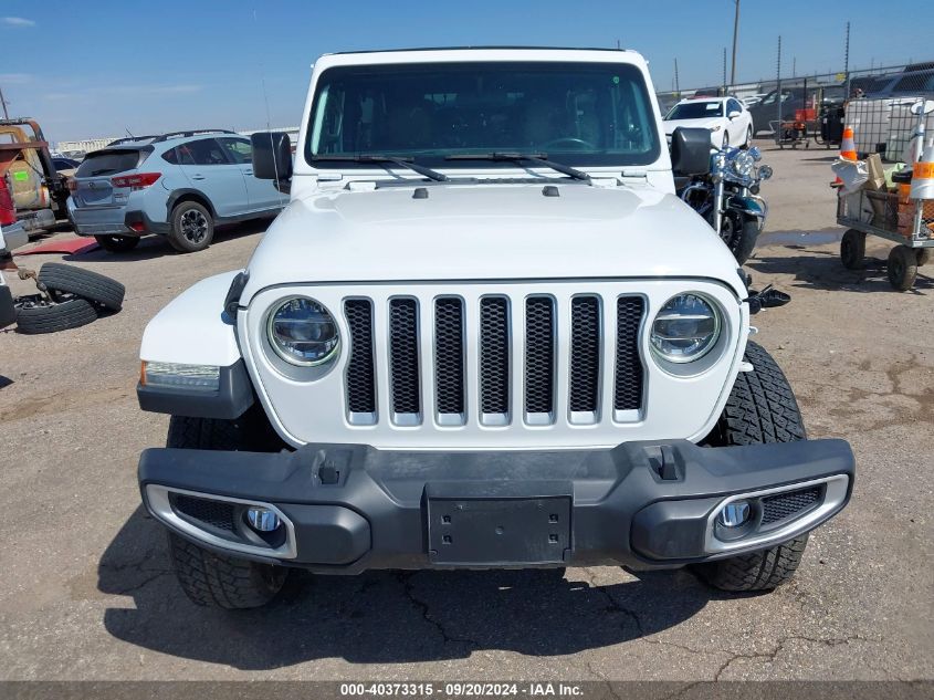 2020 Jeep Wrangler Unlimited Sahara 4X4 VIN: 1C4HJXENXLW327357 Lot: 40373315