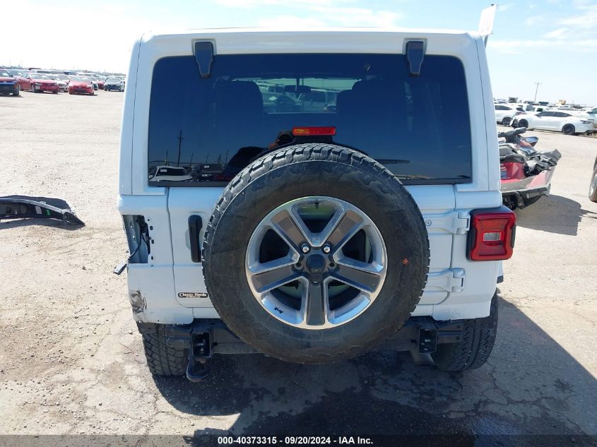 2020 Jeep Wrangler Unlimited Sahara 4X4 VIN: 1C4HJXENXLW327357 Lot: 40373315