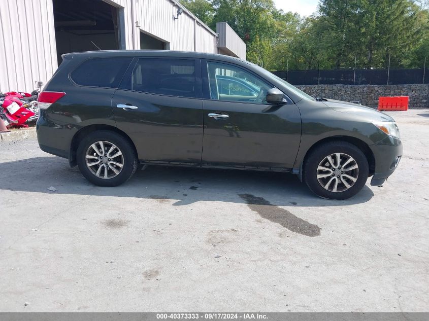 2015 Nissan Pathfinder S VIN: 5N1AR2MM7FC628322 Lot: 40373333