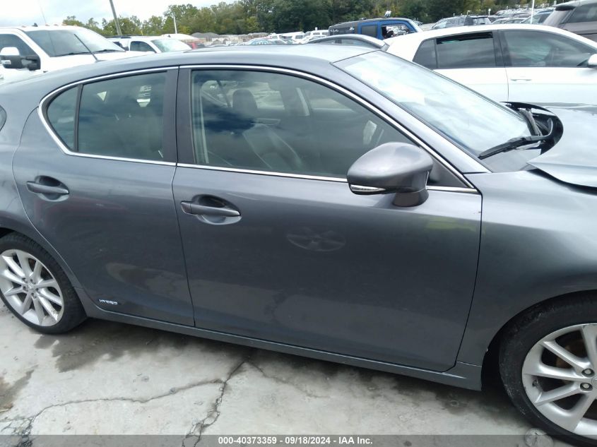 JTHKD5BH3D2167247 2013 Lexus Ct 200H