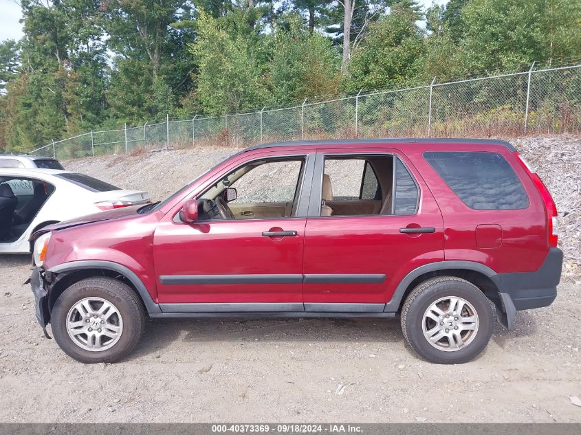 2004 Honda Cr-V Ex VIN: SHSRD78884U255798 Lot: 40373369