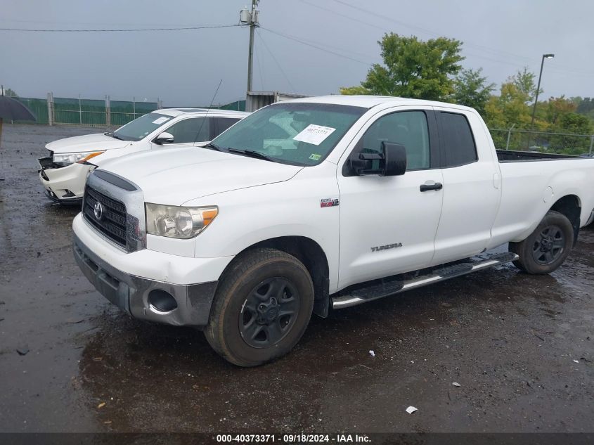 2008 Toyota Tundra Double Cab/Double Cab Sr5 VIN: 5TFCV541X8X007300 Lot: 40373371