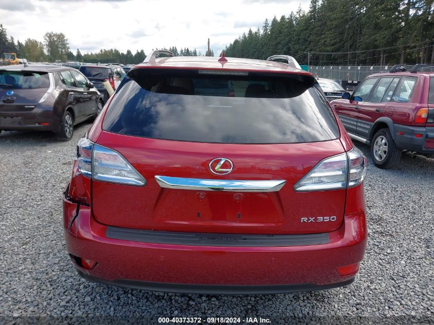 2T2BK1BA8BC110569 2011 Lexus Rx 350