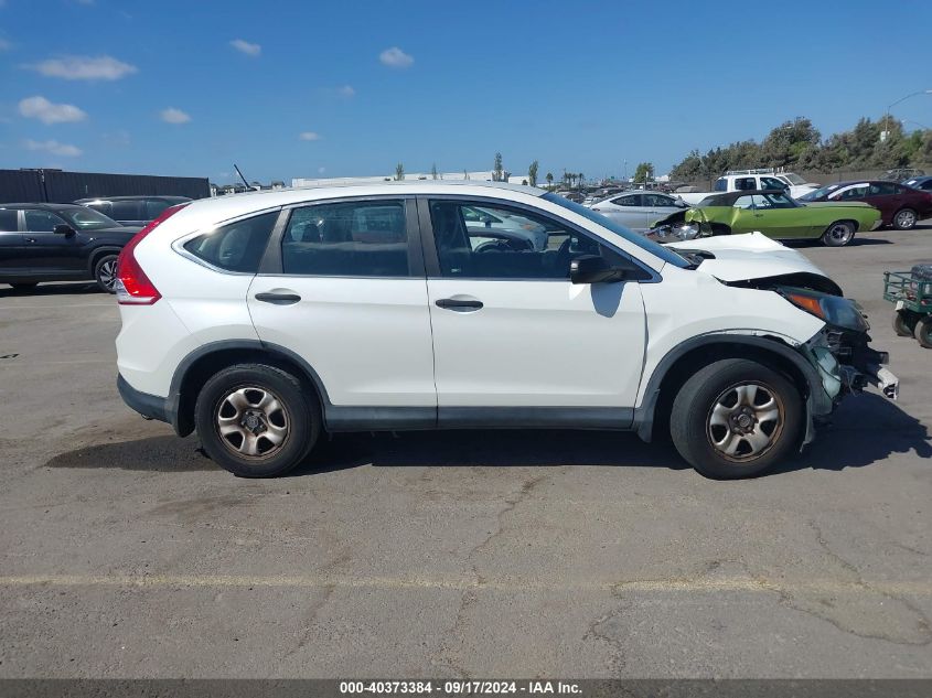 2014 Honda Cr-V Lx VIN: 5J6RM3H30EL008661 Lot: 40373384