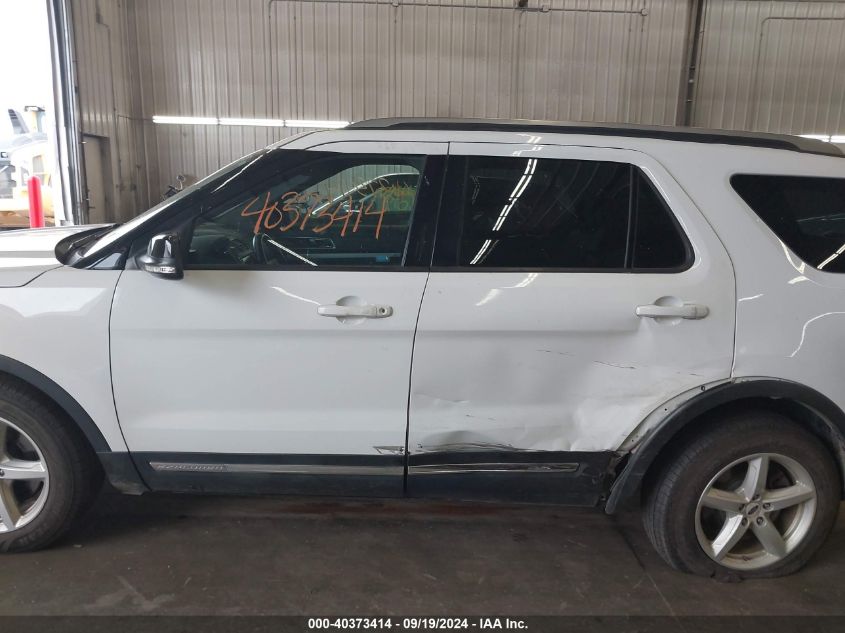 1FM5K8D86GGD19205 2016 Ford Explorer Xlt