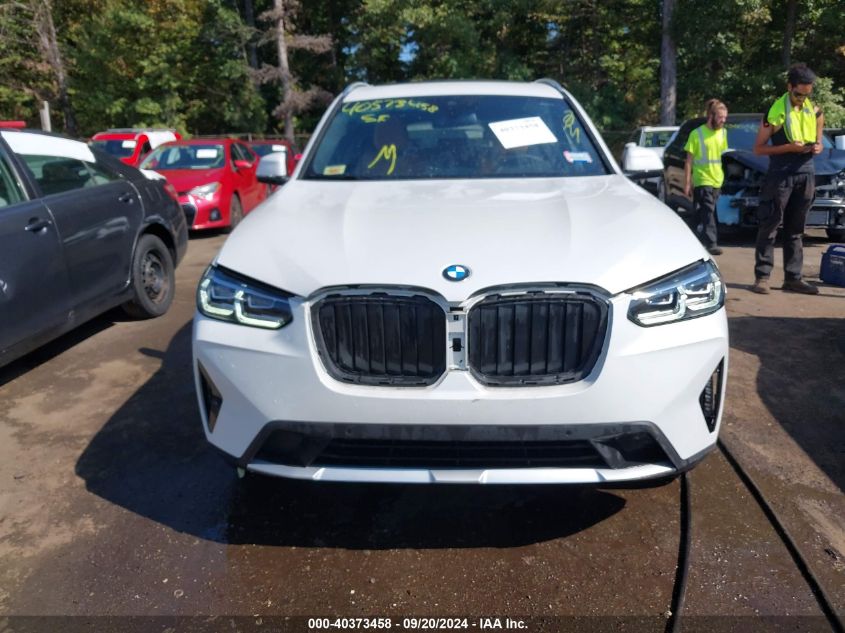 2023 BMW X3 xDrive30I VIN: 5UX53DP00P9R13565 Lot: 40373458