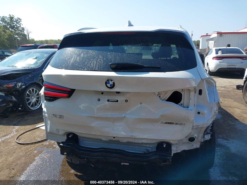 2023 BMW X3 xDrive30I VIN: 5UX53DP00P9R13565 Lot: 40373458