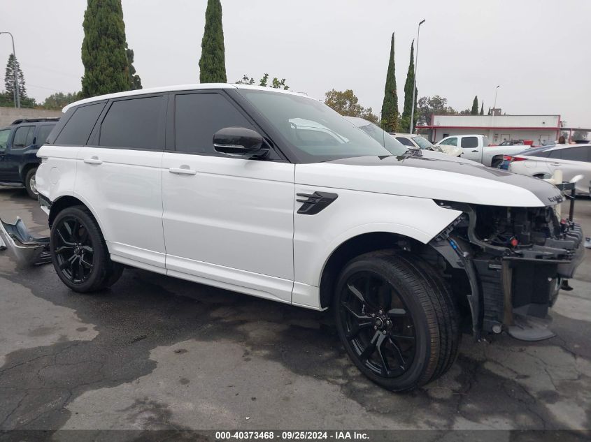 2022 Land Rover Range Rover Sport Svr/Svr Carbon Edition VIN: SALWZ2RE5NA232033 Lot: 40373468