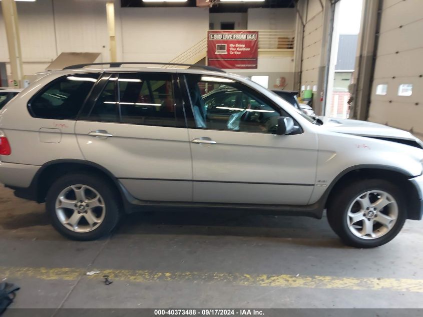 2004 BMW X5 3.0I VIN: 5UXFA13514LU32748 Lot: 40373488