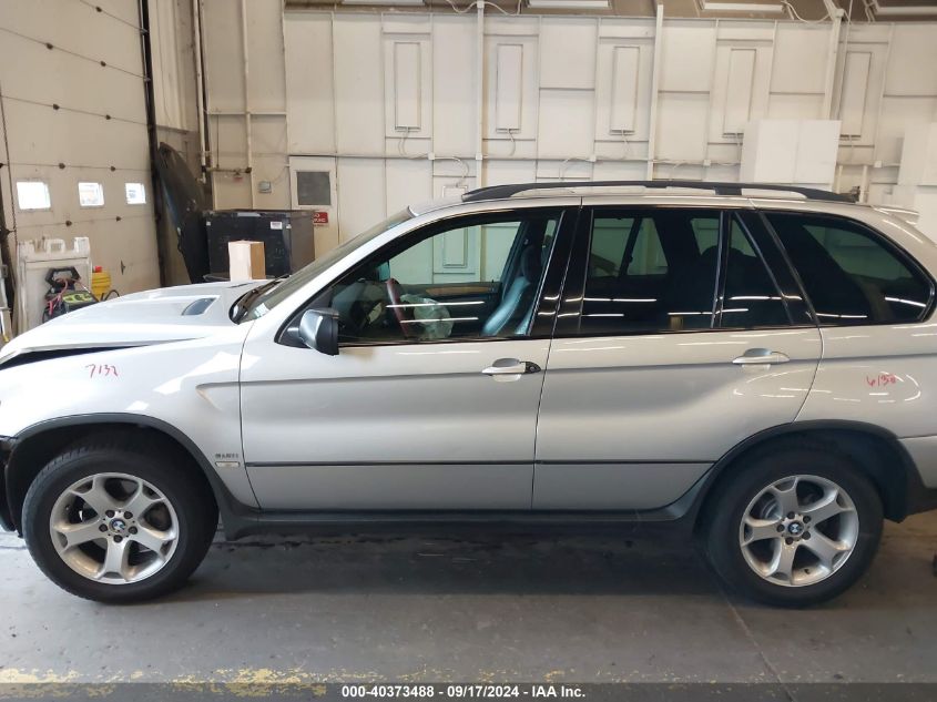 2004 BMW X5 3.0I VIN: 5UXFA13514LU32748 Lot: 40373488