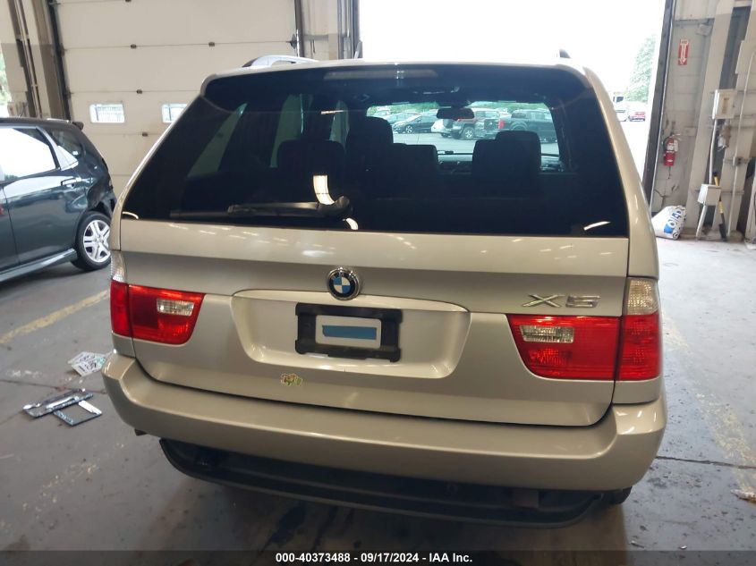 2004 BMW X5 3.0I VIN: 5UXFA13514LU32748 Lot: 40373488