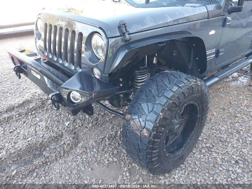 2018 Jeep Wrangler Unlimited Sport VIN: 1C4BJWDG7JL813030 Lot: 40373497