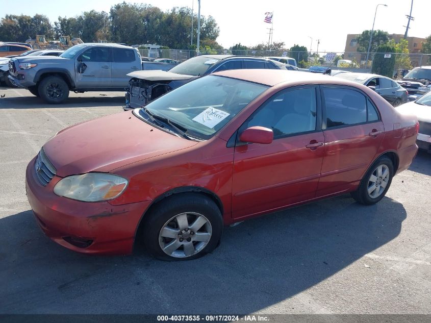 2004 Toyota Corolla Le VIN: JTDBR32E142020521 Lot: 40373535