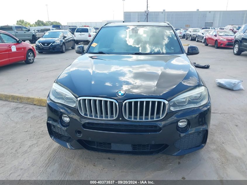 2014 BMW X5 xDrive50I VIN: 5UXKR6C54E0C02079 Lot: 40373537