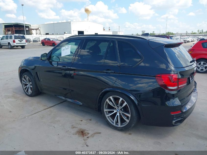 2014 BMW X5 xDrive50I VIN: 5UXKR6C54E0C02079 Lot: 40373537