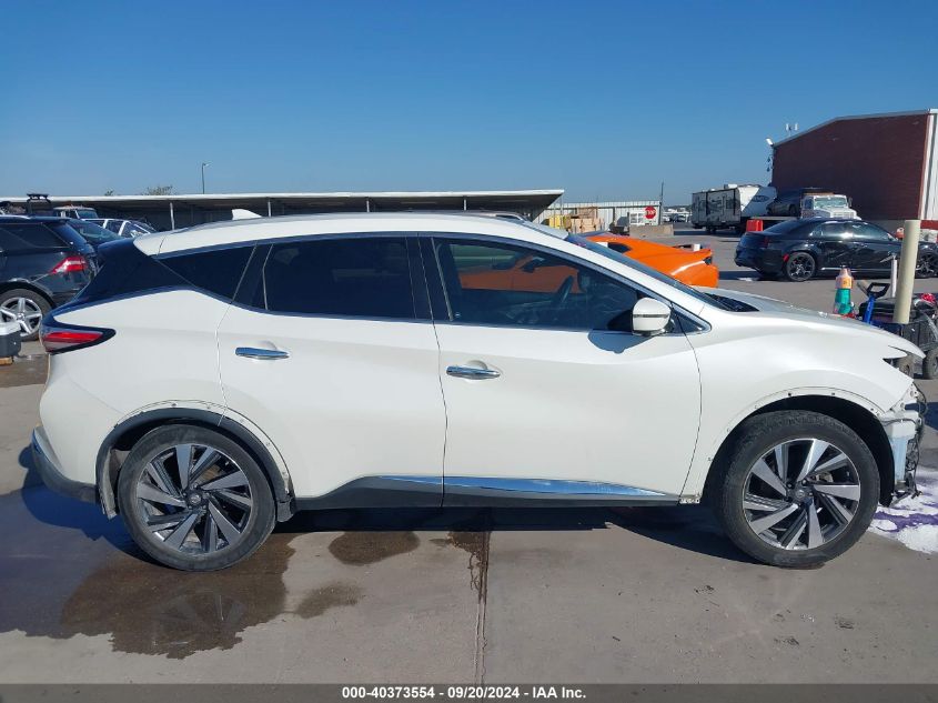 2018 Nissan Murano Platinum VIN: 5N1AZ2MG6JN120754 Lot: 40373554