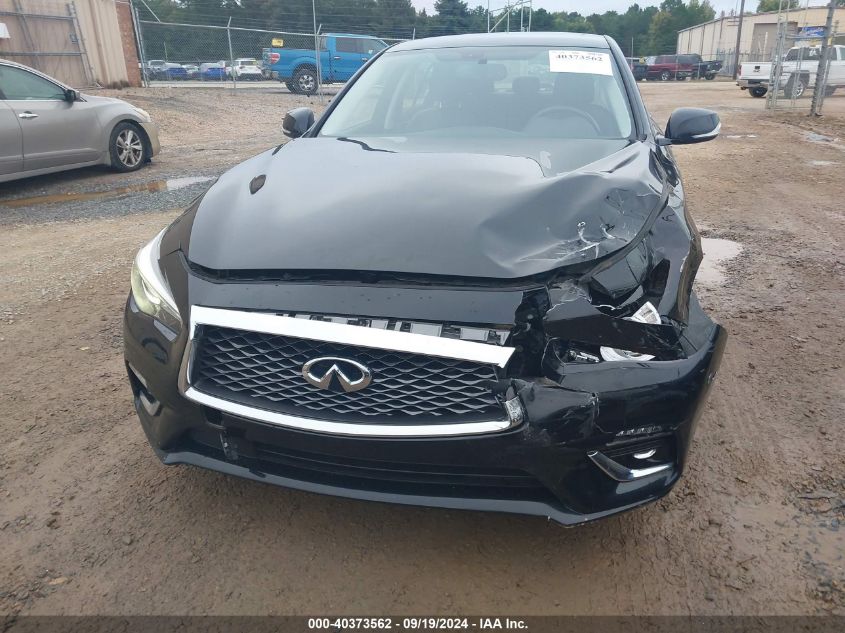 2019 Infiniti Q50 3.0T Luxe VIN: JN1EV7AP2KM515026 Lot: 40373562