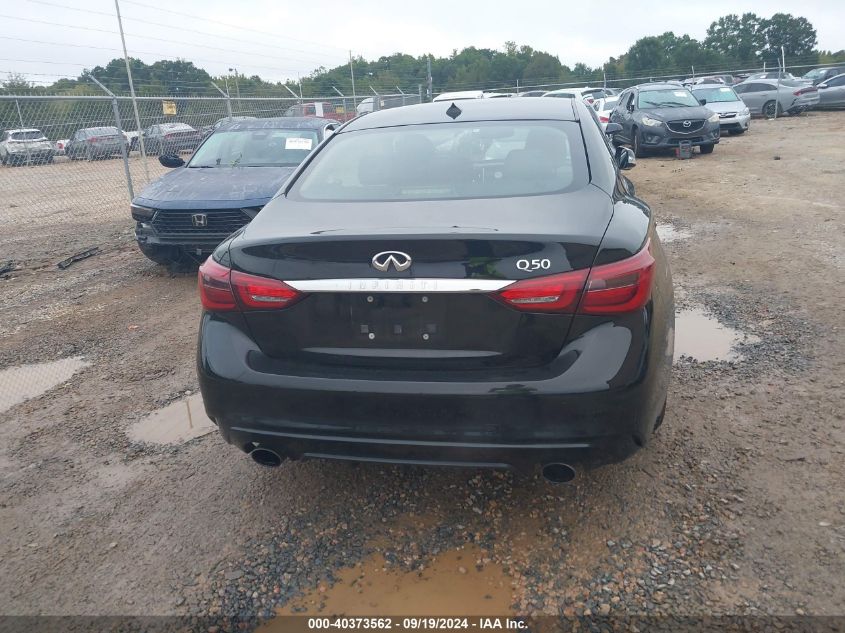 2019 Infiniti Q50 3.0T Luxe VIN: JN1EV7AP2KM515026 Lot: 40373562