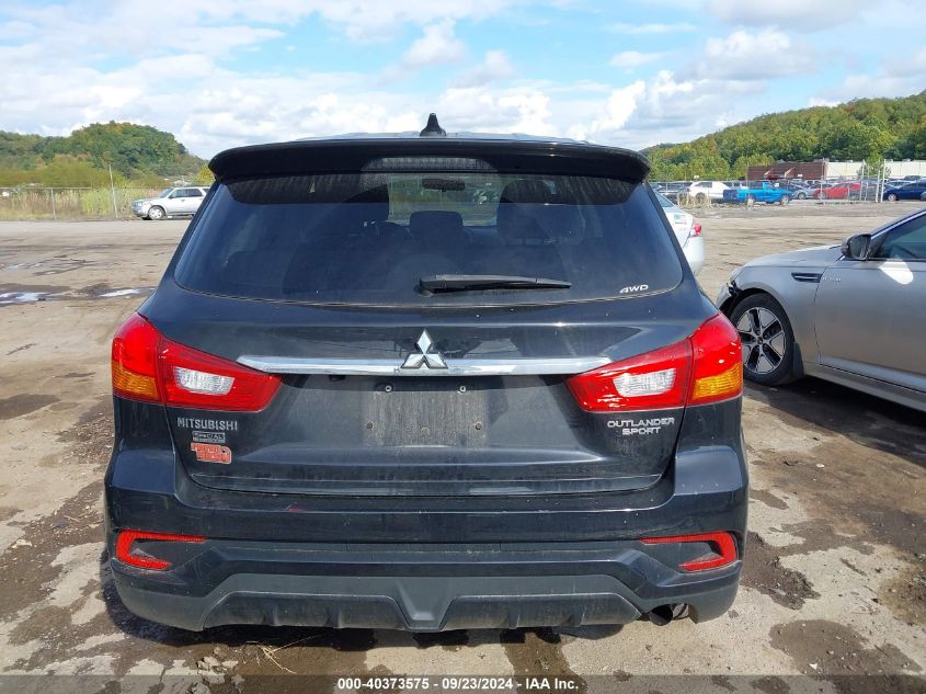 2019 Mitsubishi Outlander Sport 2.0 Sp VIN: JA4AR3AU6KU020658 Lot: 40373575