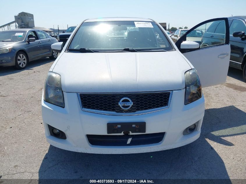 2008 Nissan Sentra Se-R VIN: 3N1BB61E38L686911 Lot: 40373593