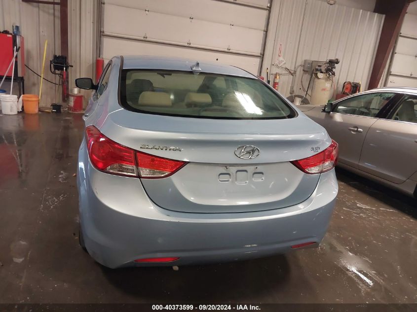 2012 Hyundai Elantra Gls (Ulsan Plant) VIN: KMHDH4AE4CU361008 Lot: 40373599