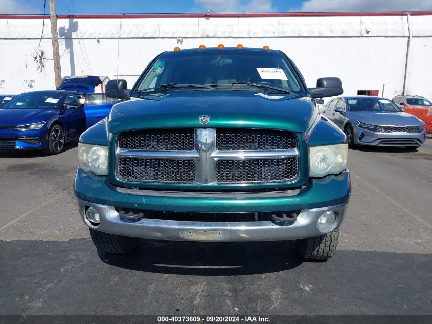 2003 Dodge Ram 2500 Slt/Laramie/St VIN: 1D3KU28C63J567679 Lot: 40373609