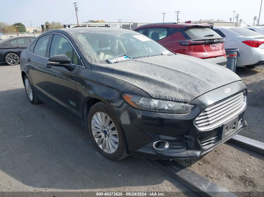 2016 FORD FUSION ENERGI SE PHEV - 3FA6P0PU9GR229257