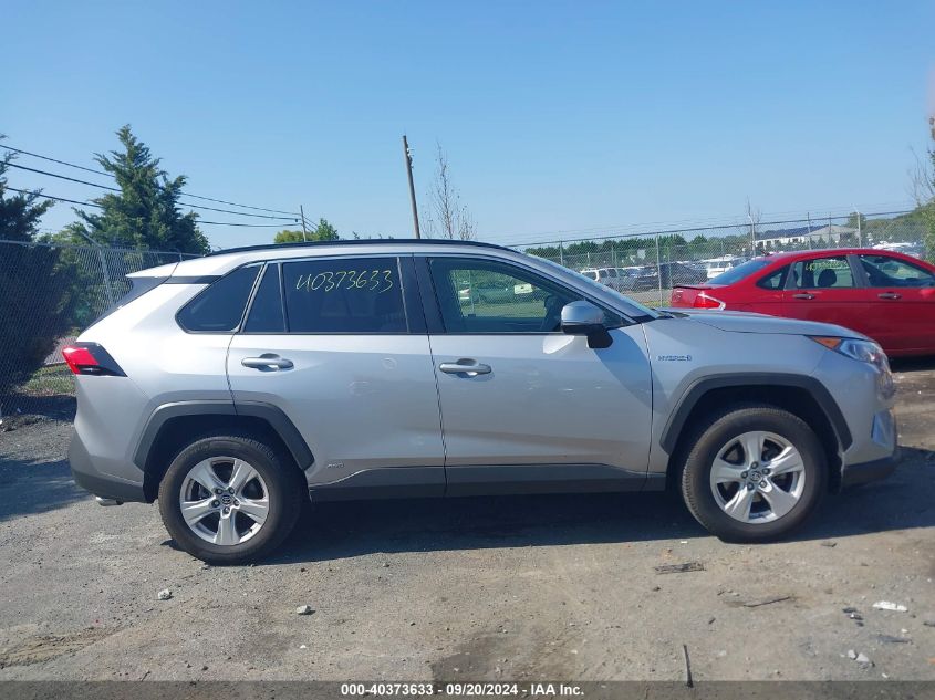 2021 Toyota Rav4 Hybrid Xle VIN: JTMRWRFV2MD118854 Lot: 40373633