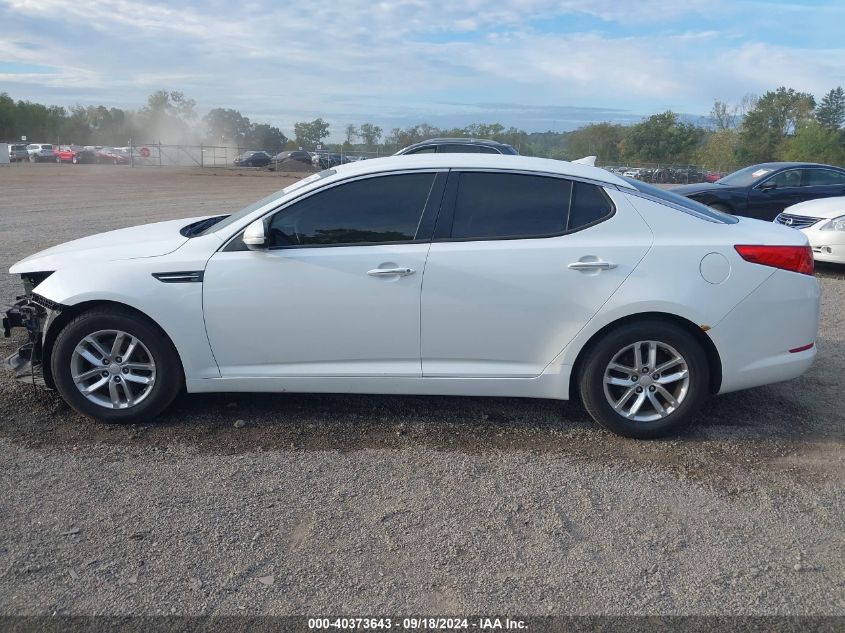 2013 Kia Optima Lx VIN: 5XXGM4A74DG090053 Lot: 40373643