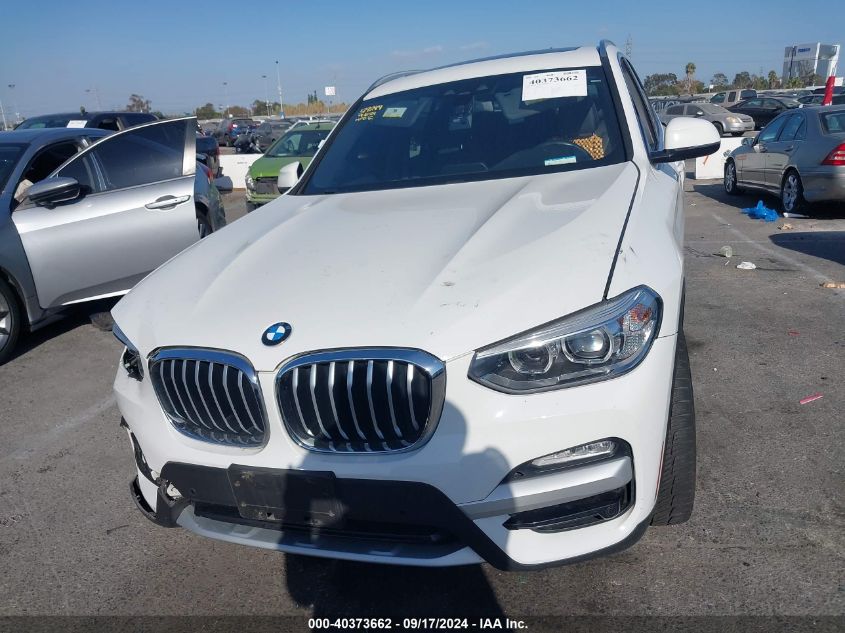 2019 BMW X3 Sdrive30I VIN: 5UXTR7C53KLF26791 Lot: 40373662