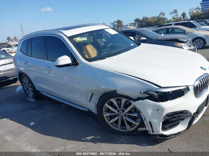 2019 BMW X3 Sdrive30I VIN: 5UXTR7C53KLF26791 Lot: 40373662