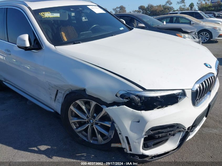 2019 BMW X3 Sdrive30I VIN: 5UXTR7C53KLF26791 Lot: 40373662