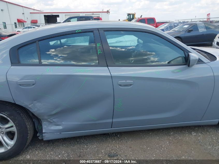 2022 Dodge Charger Sxt Rwd VIN: 2C3CDXBG4NH169241 Lot: 40373667