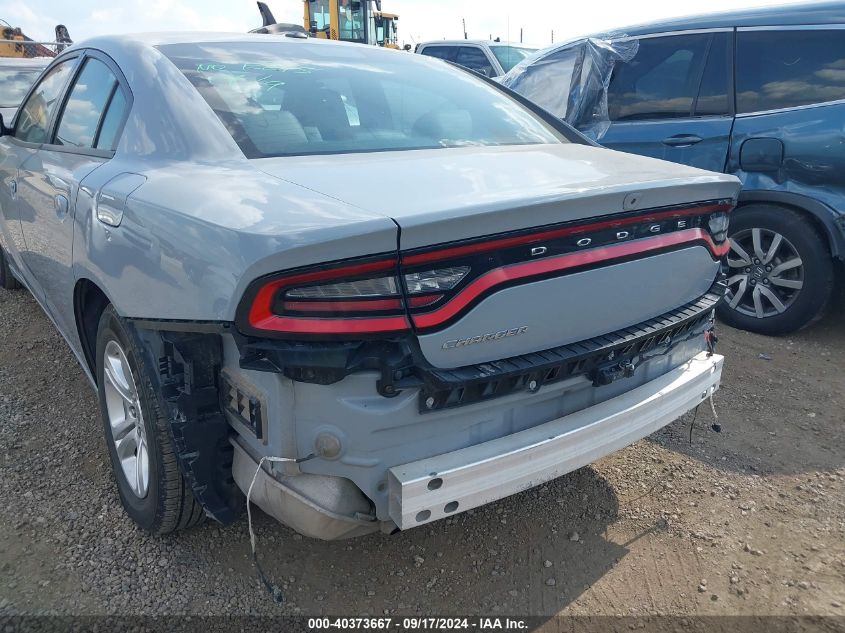 2022 Dodge Charger Sxt Rwd VIN: 2C3CDXBG4NH169241 Lot: 40373667