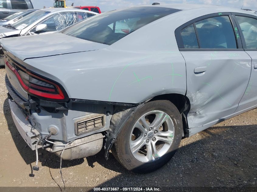 2022 Dodge Charger Sxt Rwd VIN: 2C3CDXBG4NH169241 Lot: 40373667