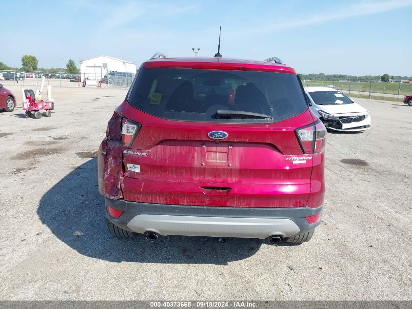 2017 FORD ESCAPE TITANIUM - 1FMCU0JD8HUD73435