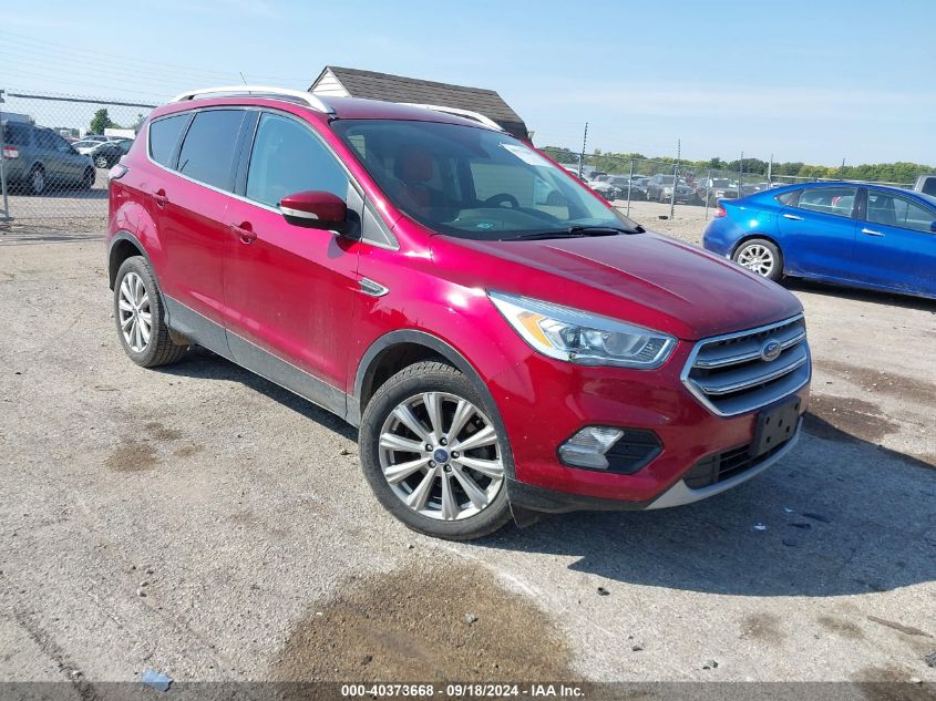 2017 FORD ESCAPE TITANIUM - 1FMCU0JD8HUD73435