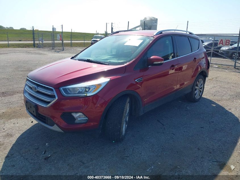 2017 FORD ESCAPE TITANIUM - 1FMCU0JD8HUD73435