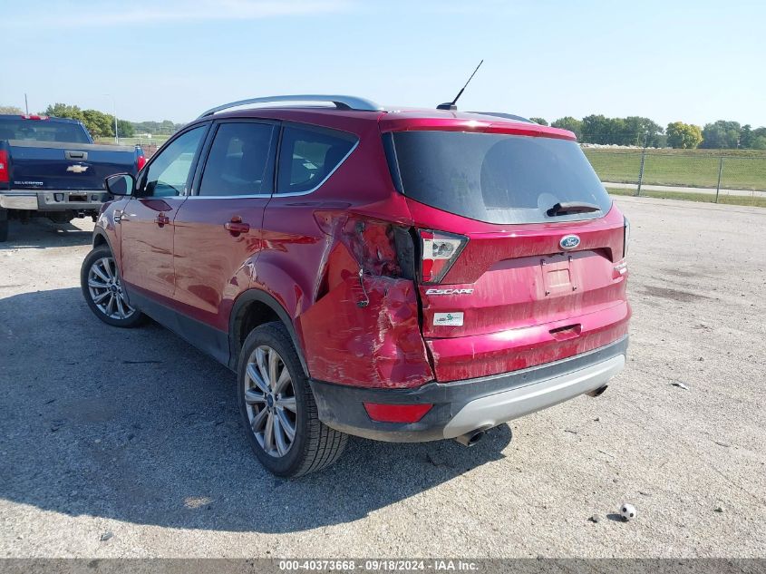 2017 FORD ESCAPE TITANIUM - 1FMCU0JD8HUD73435