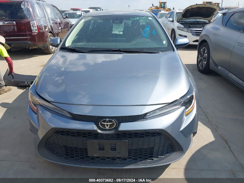 2022 Toyota Corolla Le VIN: 5YFEPMAE9NP342188 Lot: 40373682