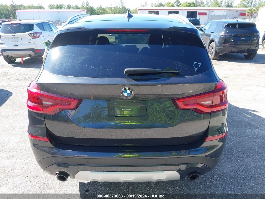 5UXTR7C59KLF25354 2019 BMW X3 Sdrive30I